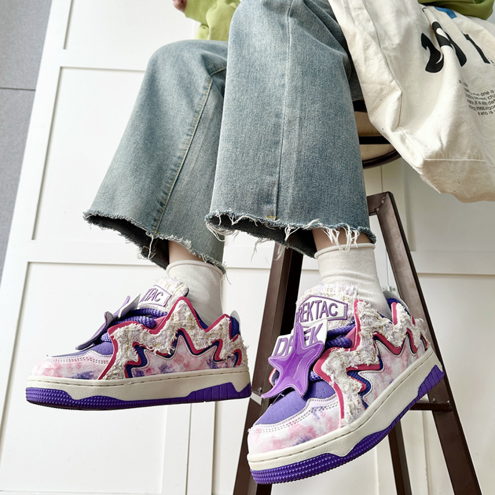 High street 3D Starfish Versatile Skate Shoes