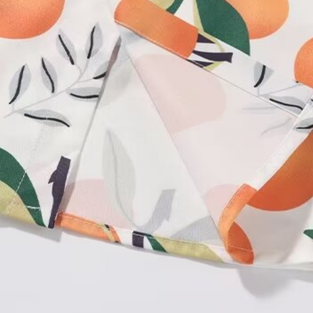 American Summer Orange Shirt