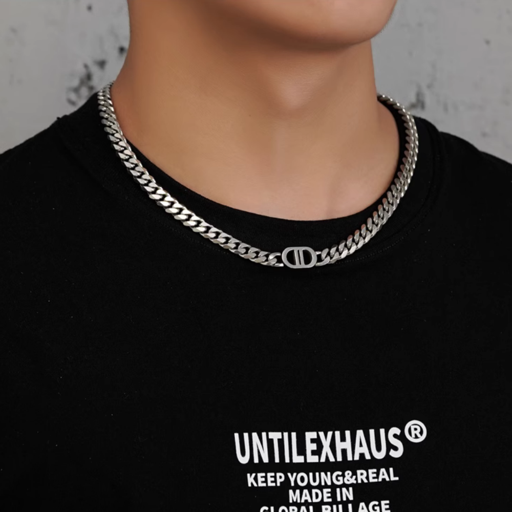 Pig Nose Titanium Steel Necklace