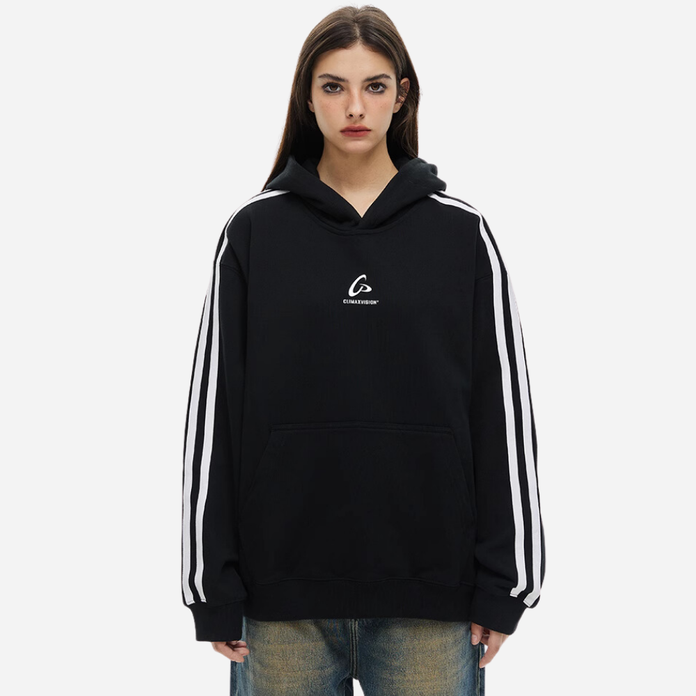 Urban Fashion Striped Hoodie