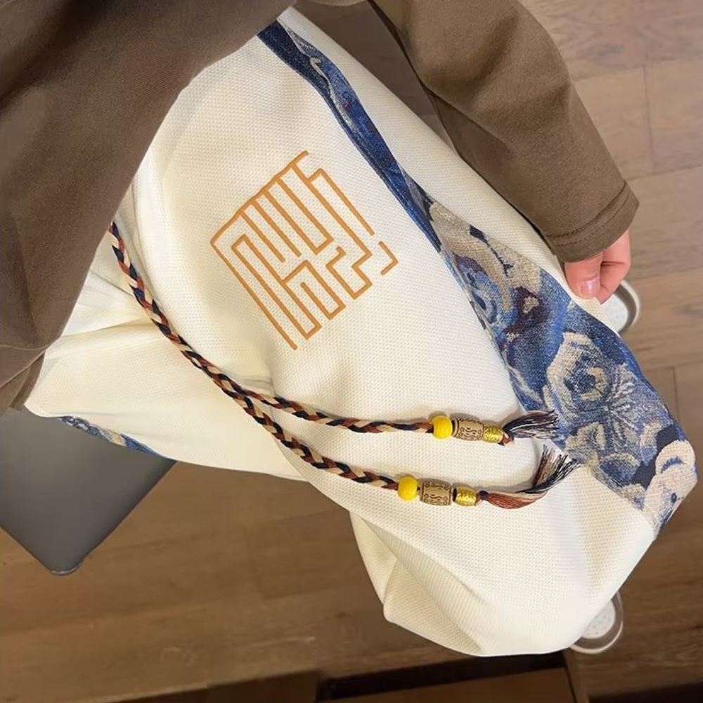 Japanese Side Bear Print Sweatpants