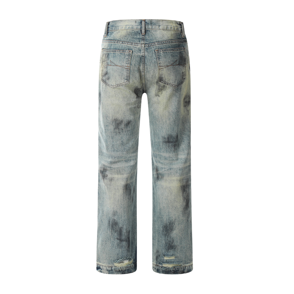 High Street Splash Ink Jeans