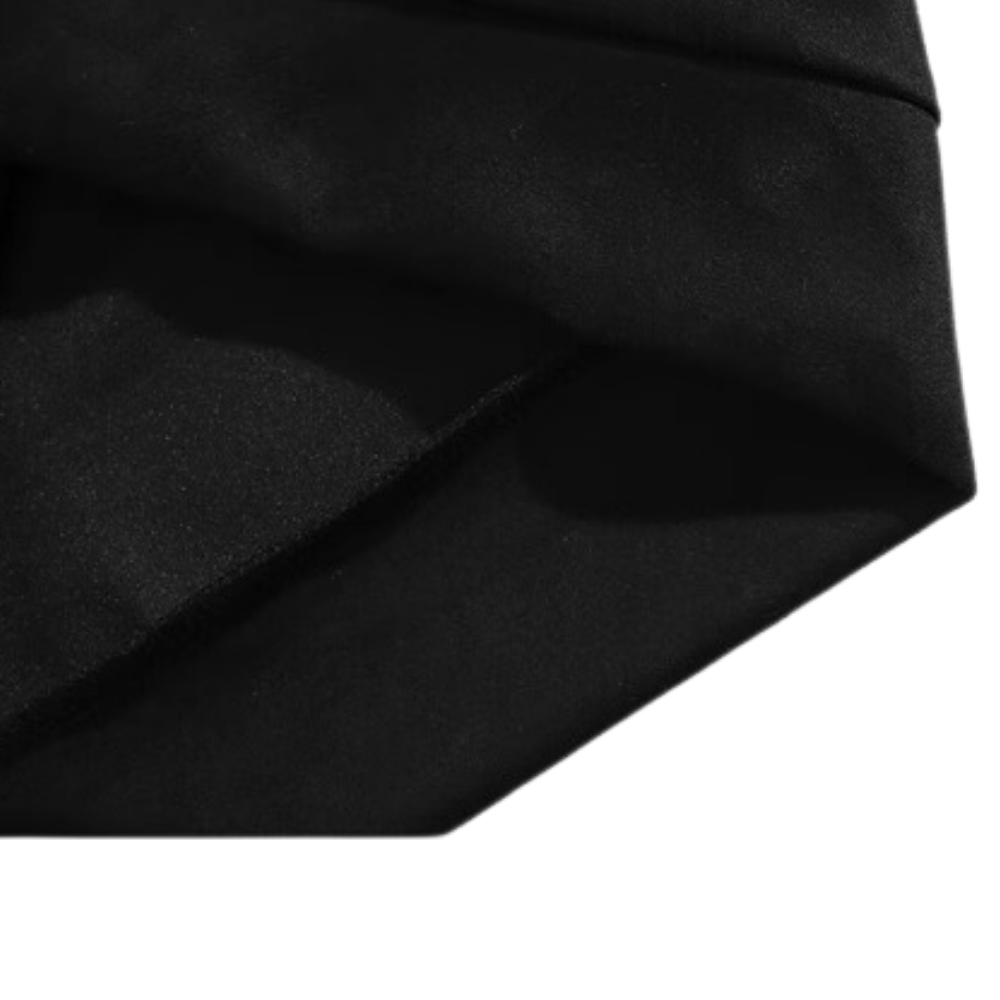 Sport Striped Embroidered Suede Sweatshirt