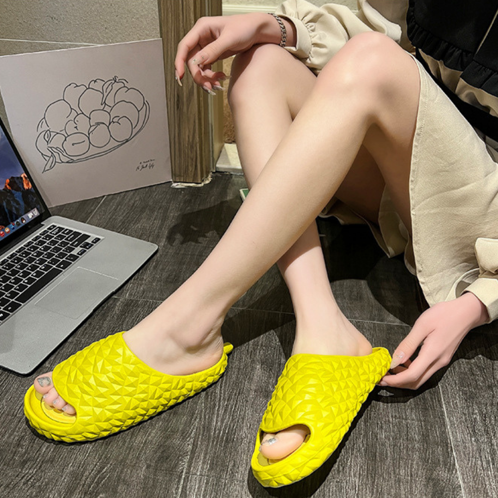 Funny Durian Slippers