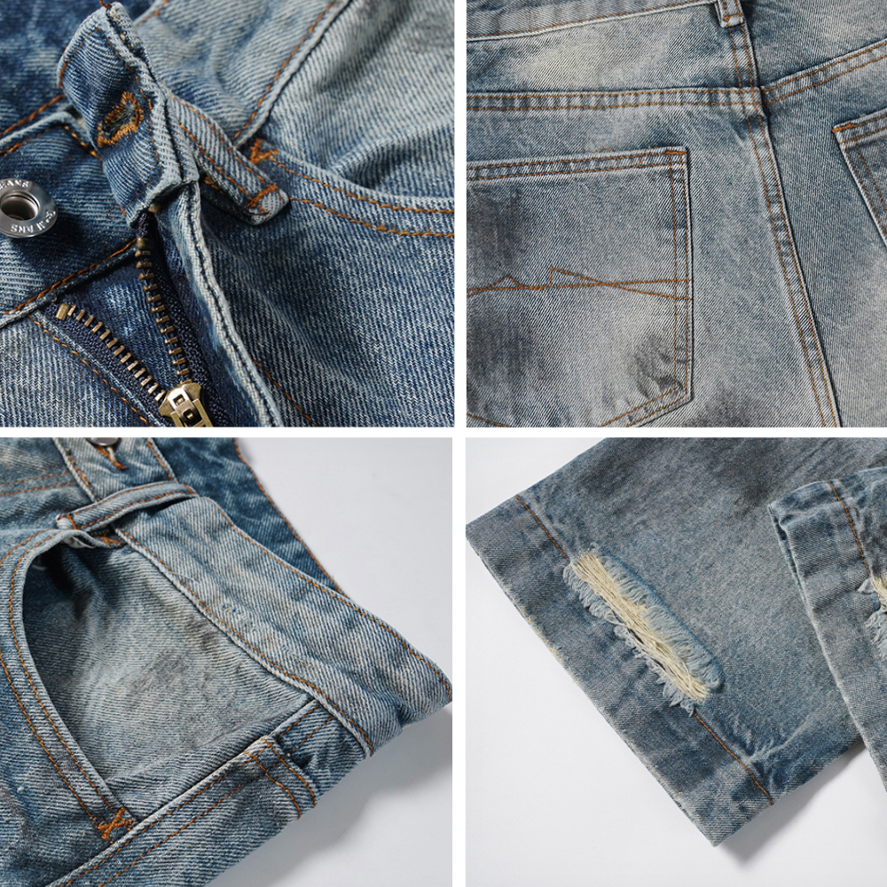 High Street Splash Ink Jeans