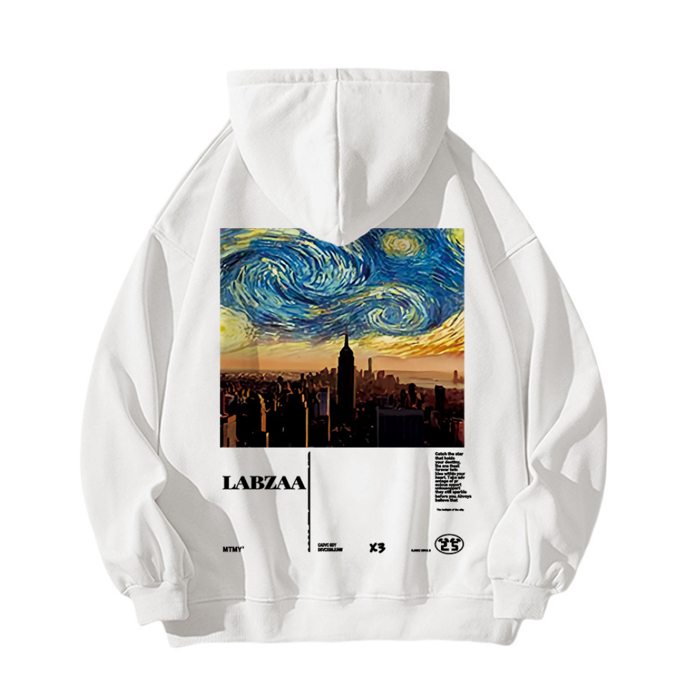 Modern Van Gogh Starry Sky Hoodie