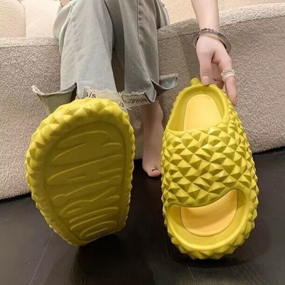 Funny Durian Slippers