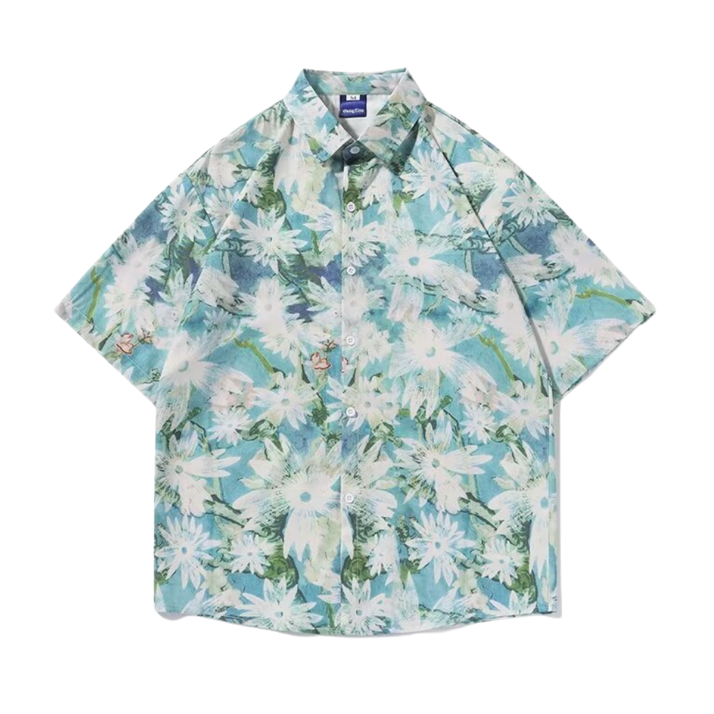 American Floral Resort Shirt