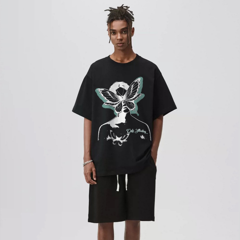 Urban Butterfly Girl T-shirt