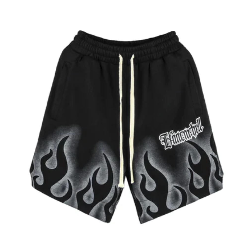 Urban Sports Flame Cotton Shorts
