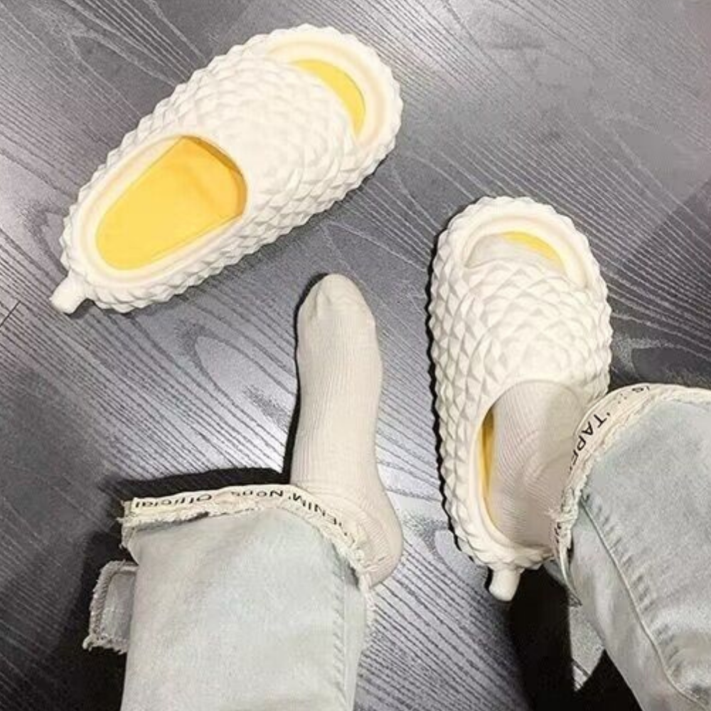 Funny Durian Slippers