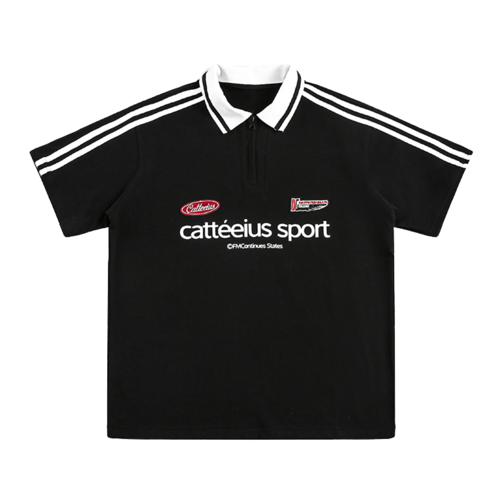 American Heavy Embroidery Polo Shirt