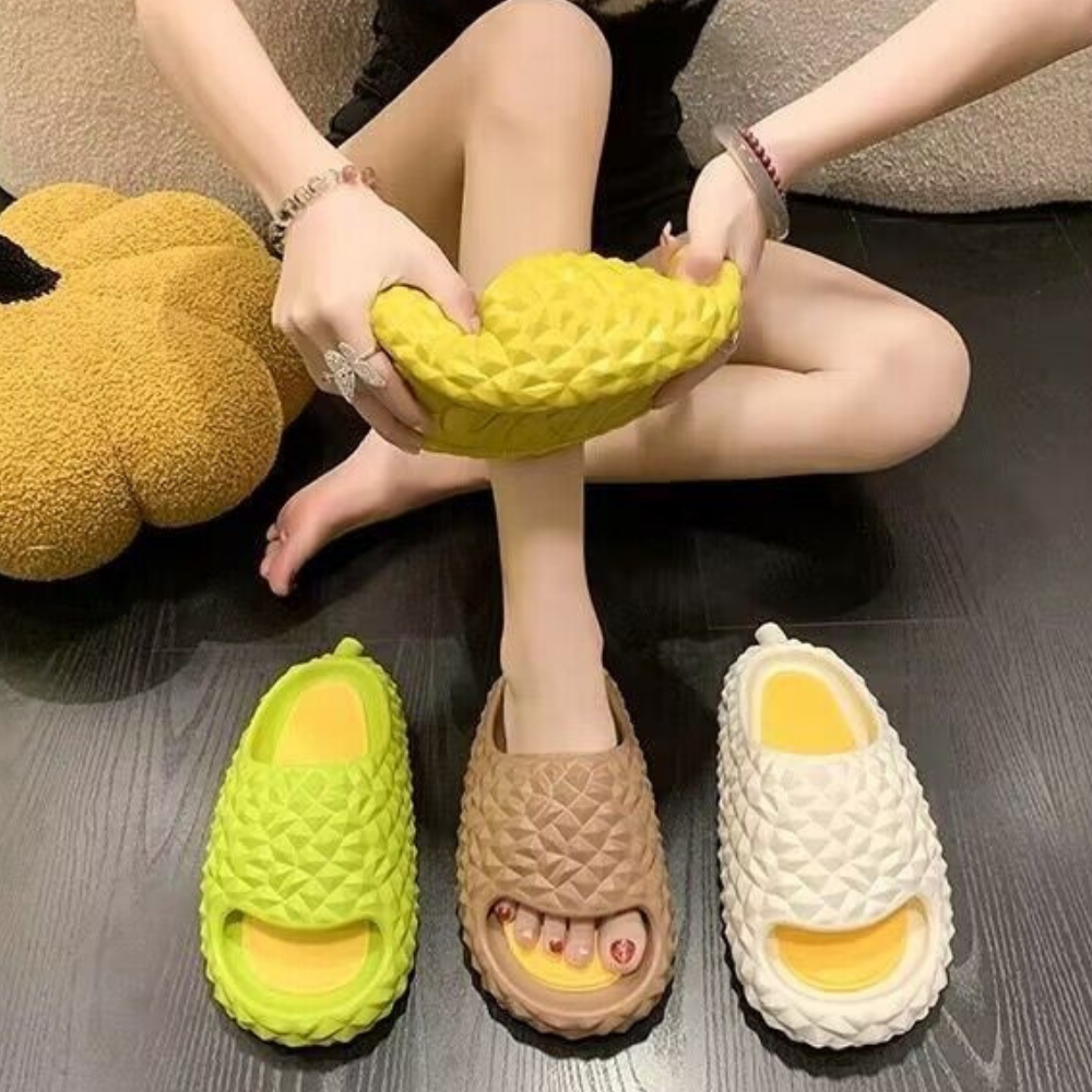 Funny Durian Slippers