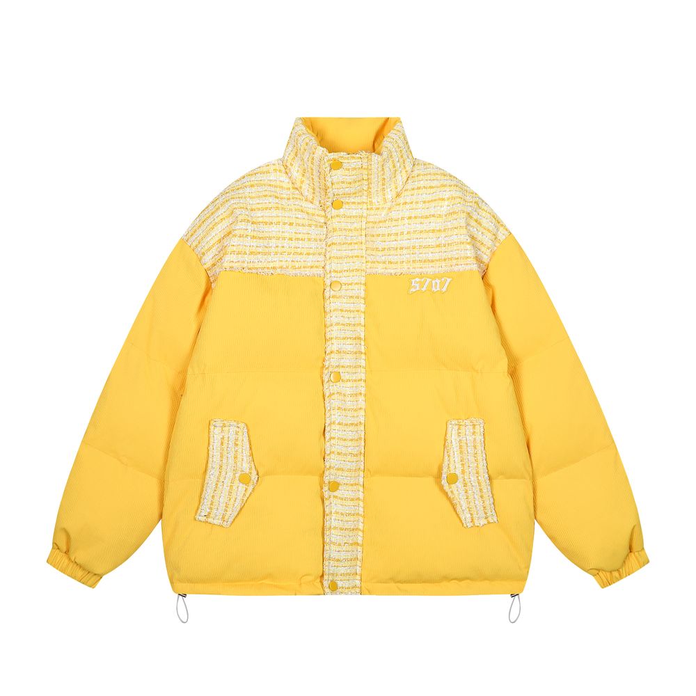 【NOW TREND】Gradient Patch Button Coat
