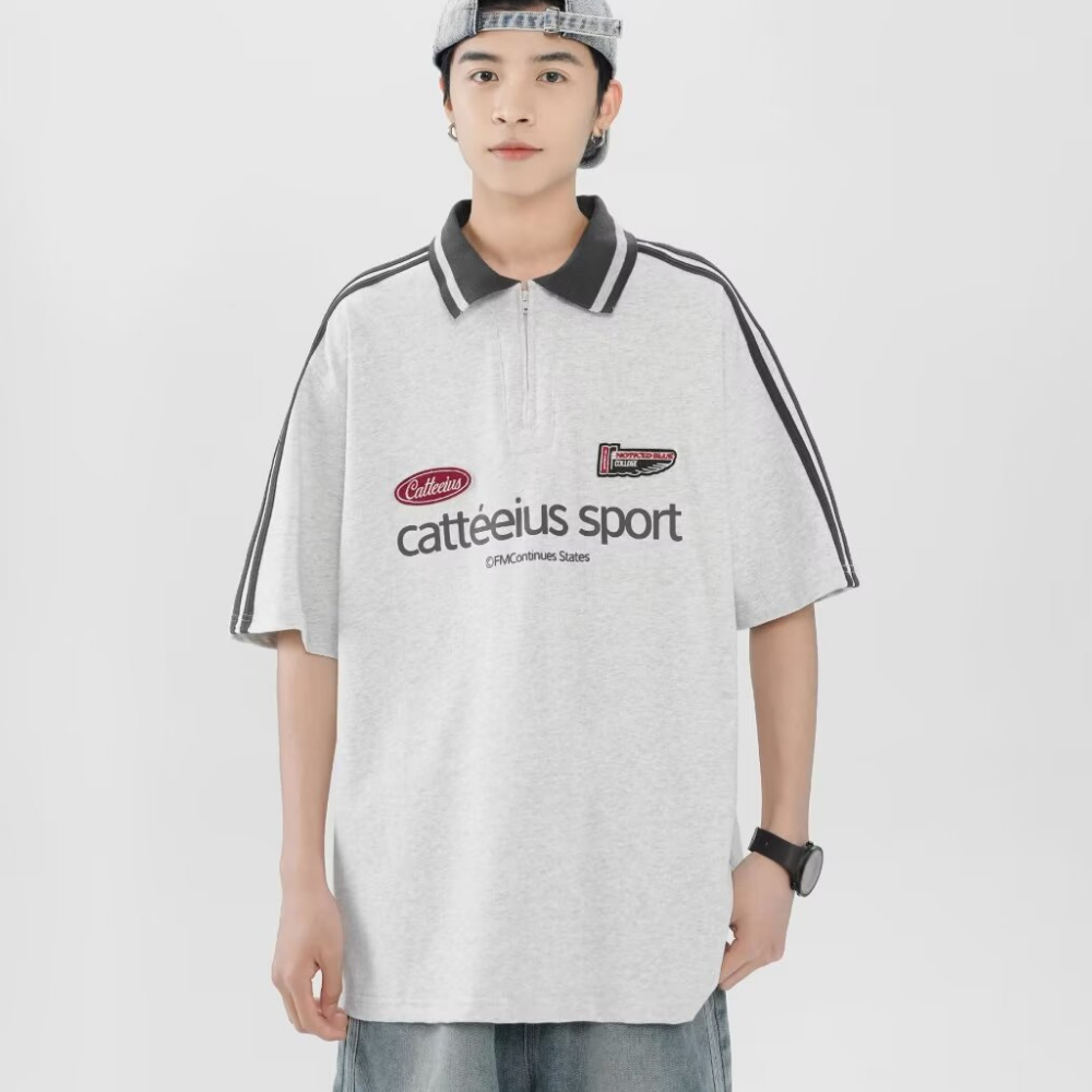 American Heavy Embroidery Polo Shirt