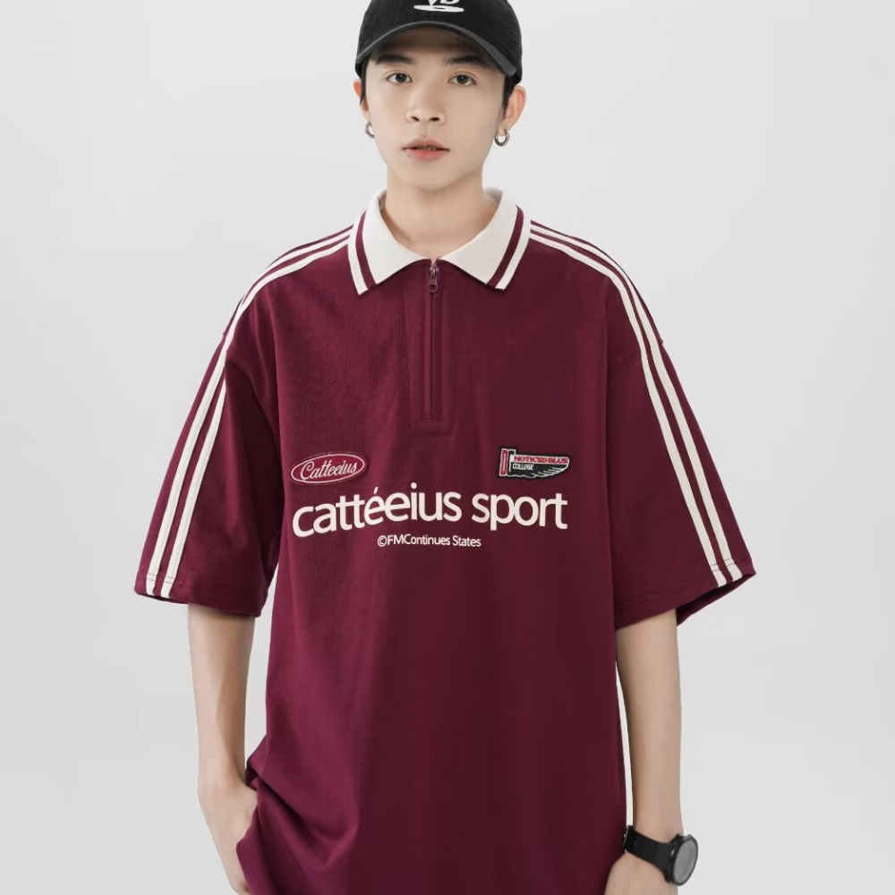 American Heavy Embroidery Polo Shirt