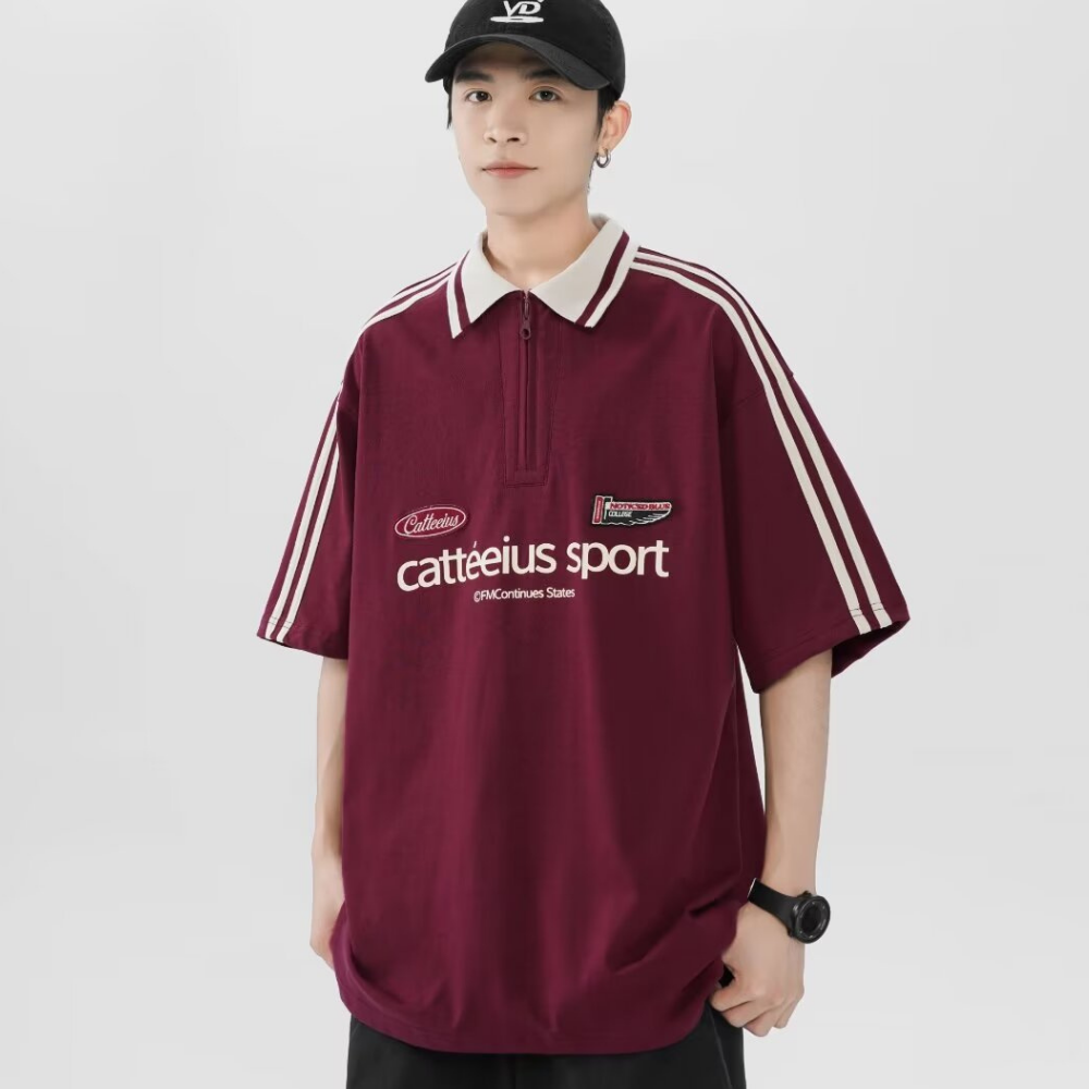 American Heavy Embroidery Polo Shirt