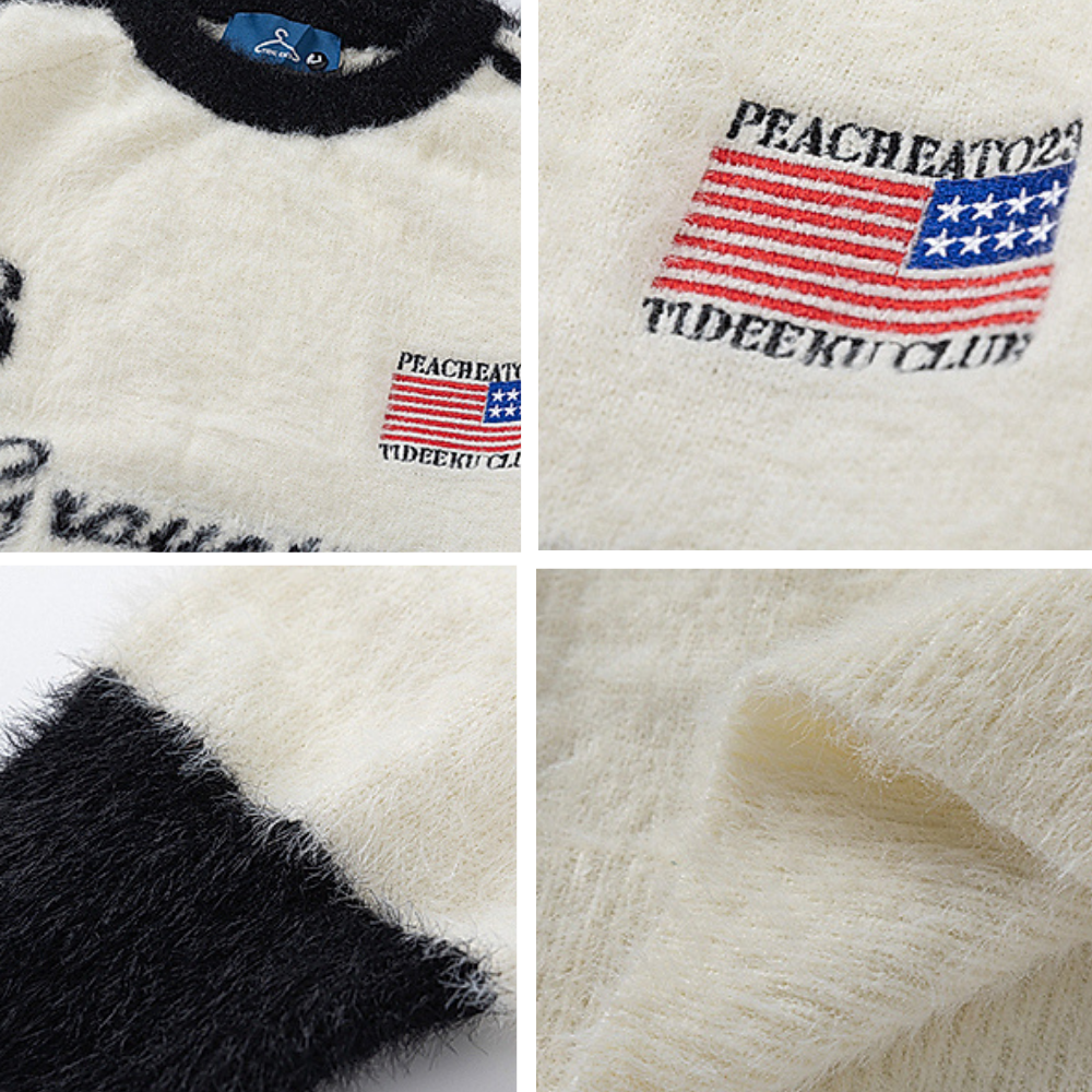 Athletic Raglan Mink Sweater
