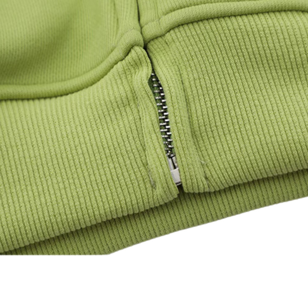 Monster Spider Letter Embroidered Hoodie