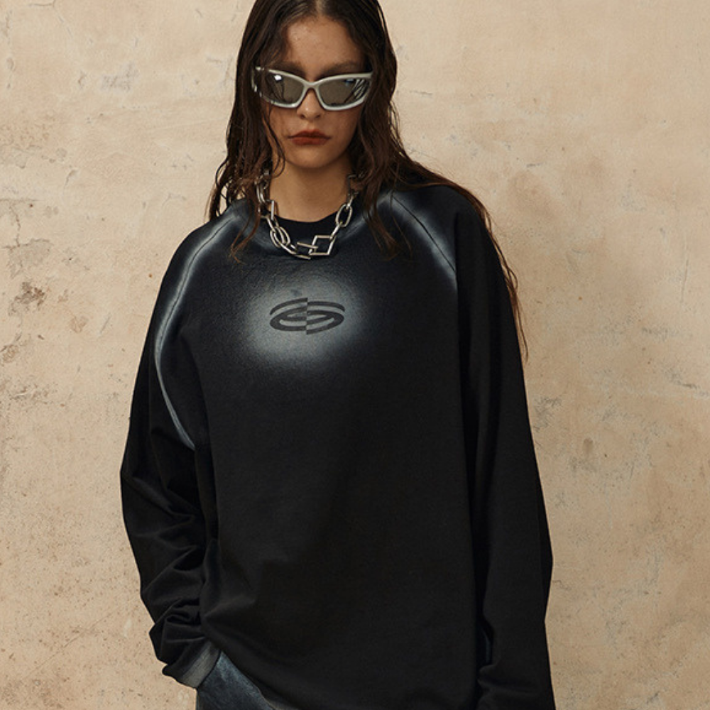 Dark Hand-Painted Sweatshirt