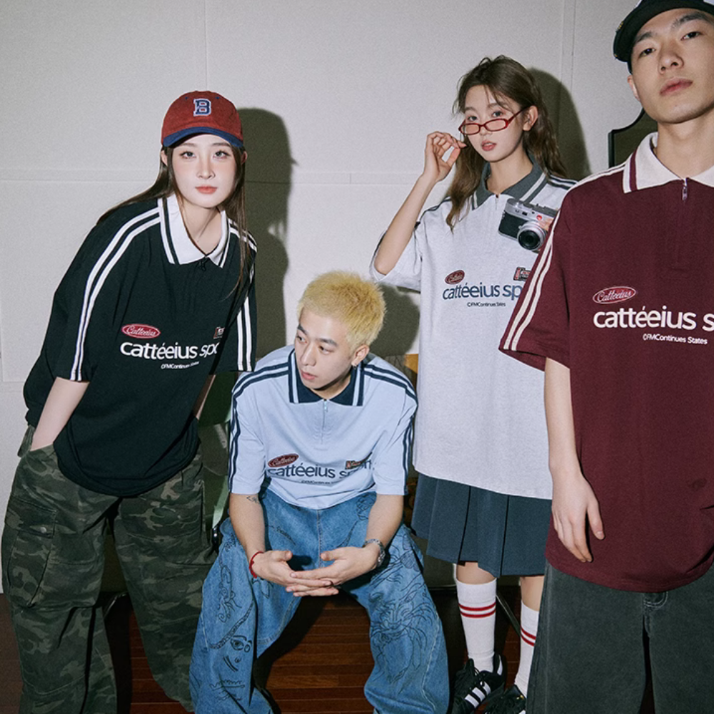 American Heavy Embroidery Polo Shirt