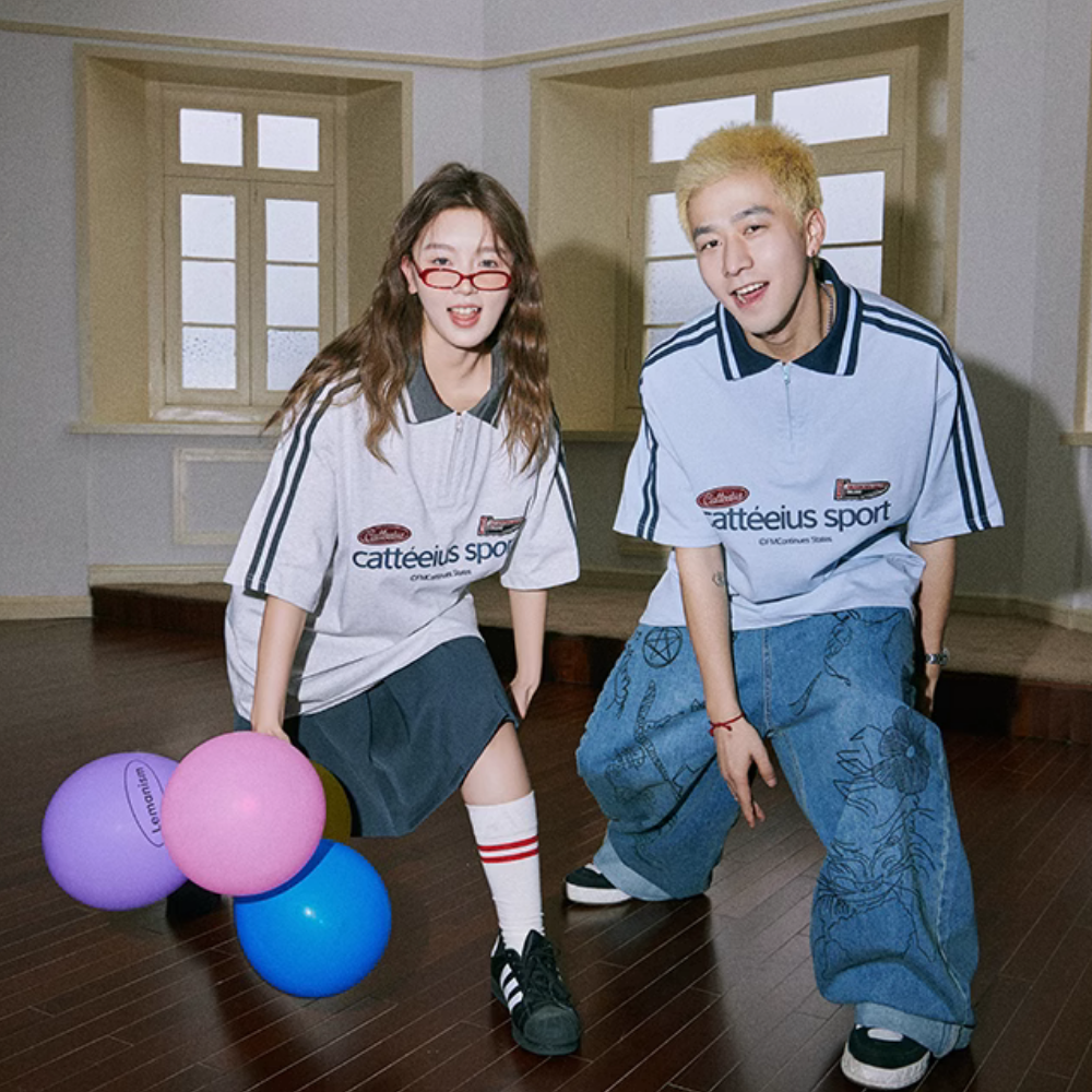 American Heavy Embroidery Polo Shirt