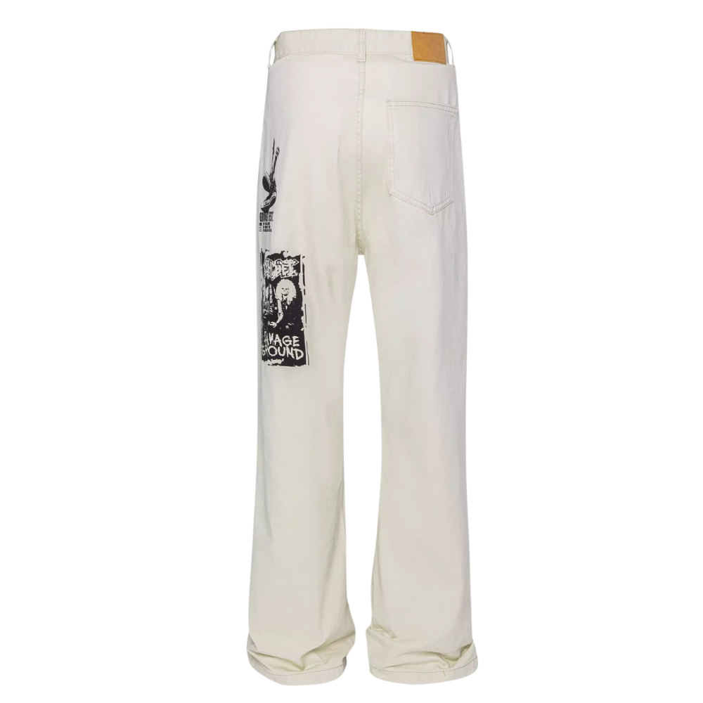 DF|Vibe Rock Spray-Painted Jeans