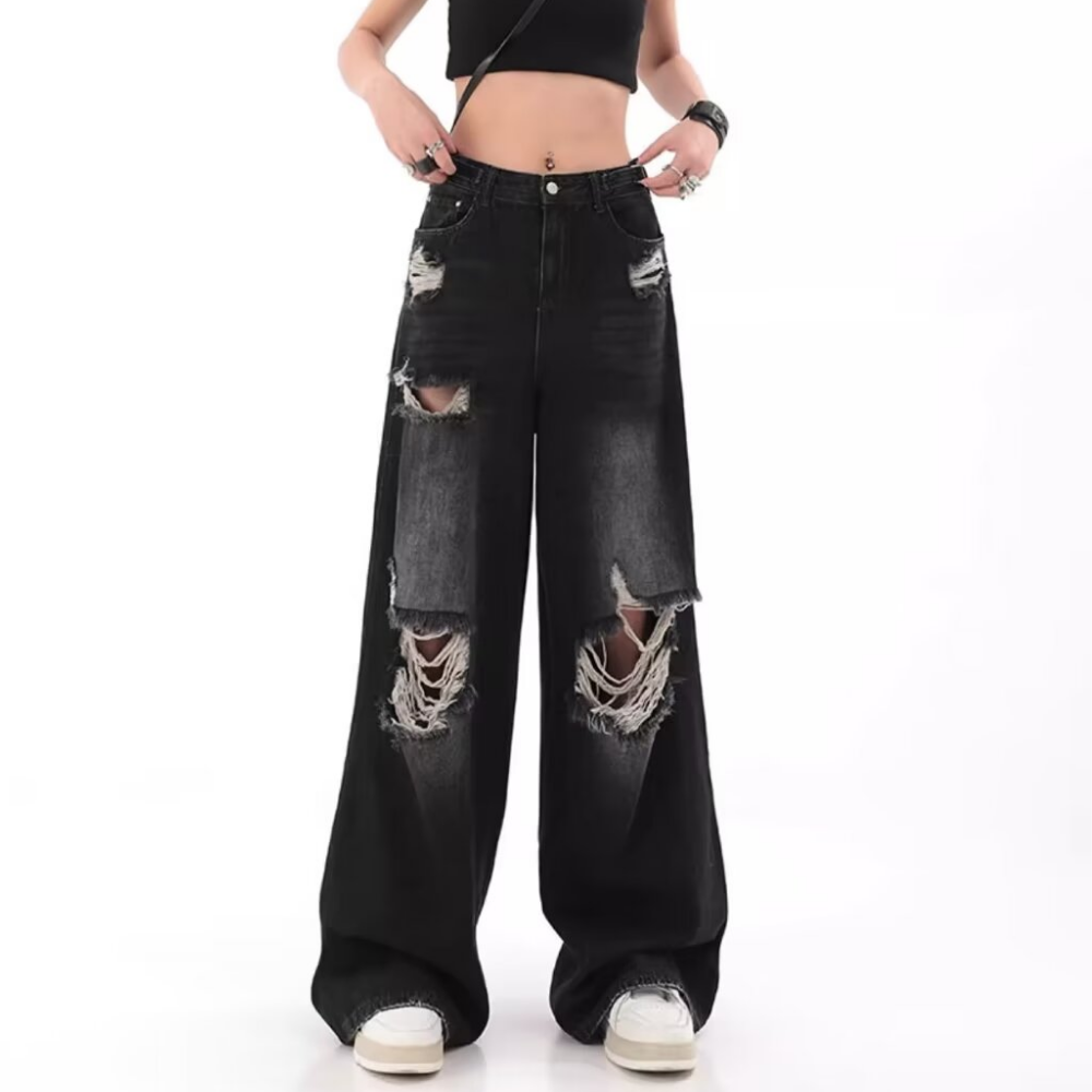Women's Classic Ripped Jeans