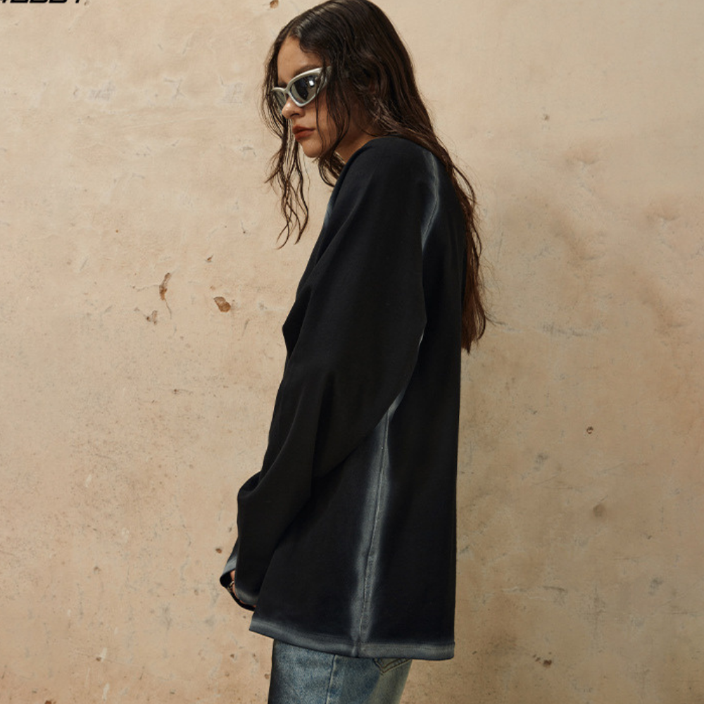 Dark Hand-Painted Sweatshirt