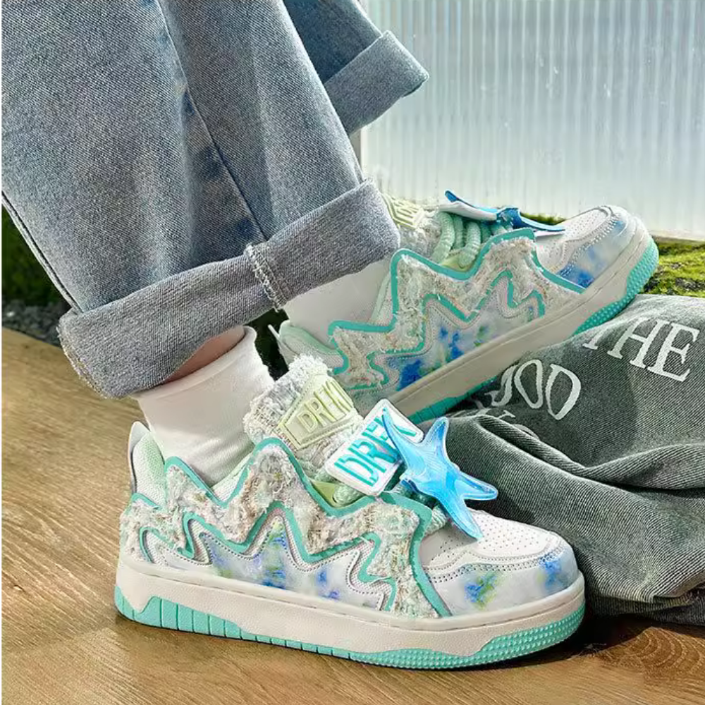 High street 3D Starfish Versatile Skate Shoes