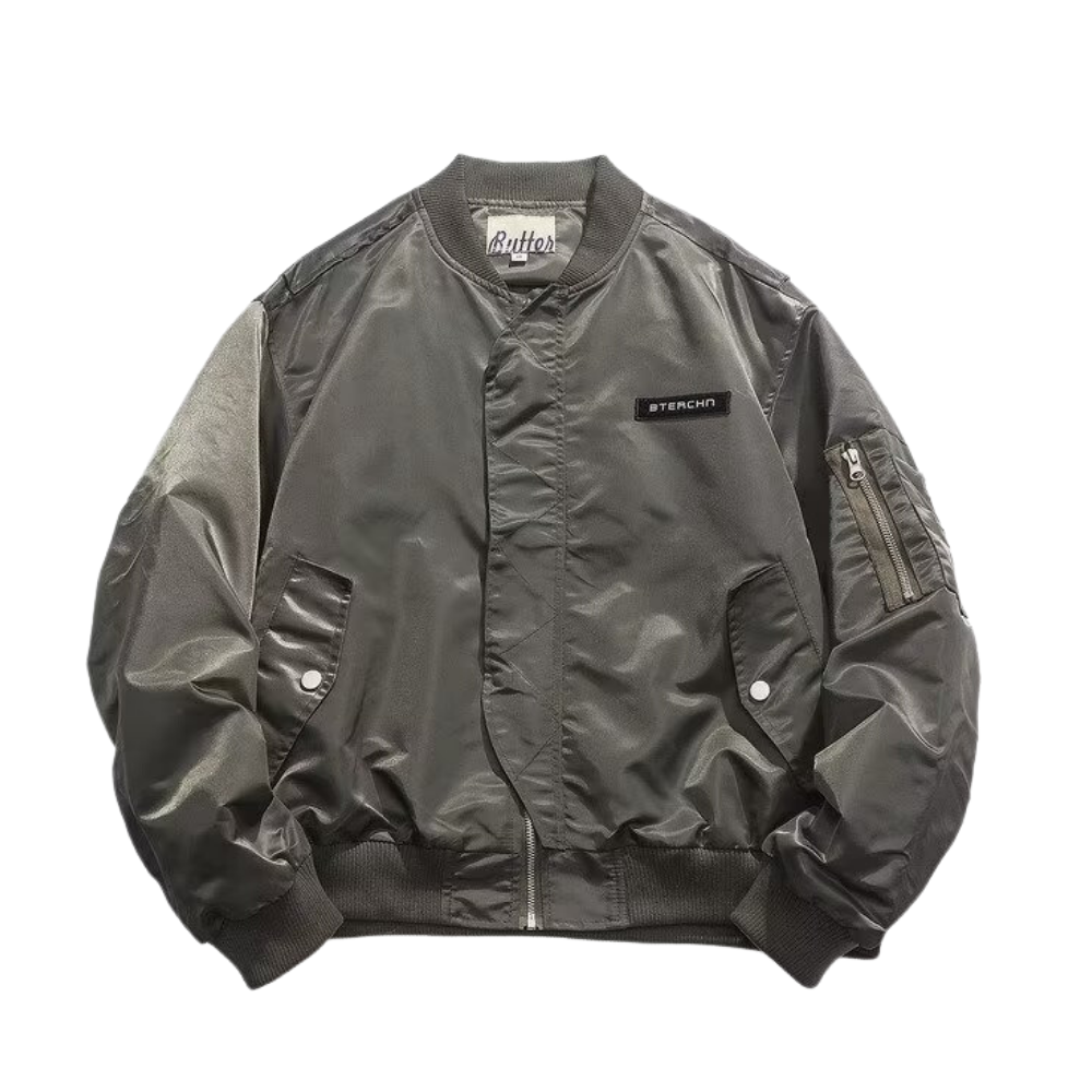 Vintage Loose Varsity Jacket