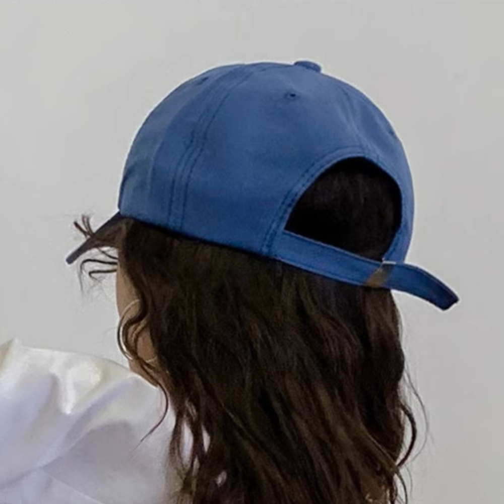 Japanese M letter embroidered hat