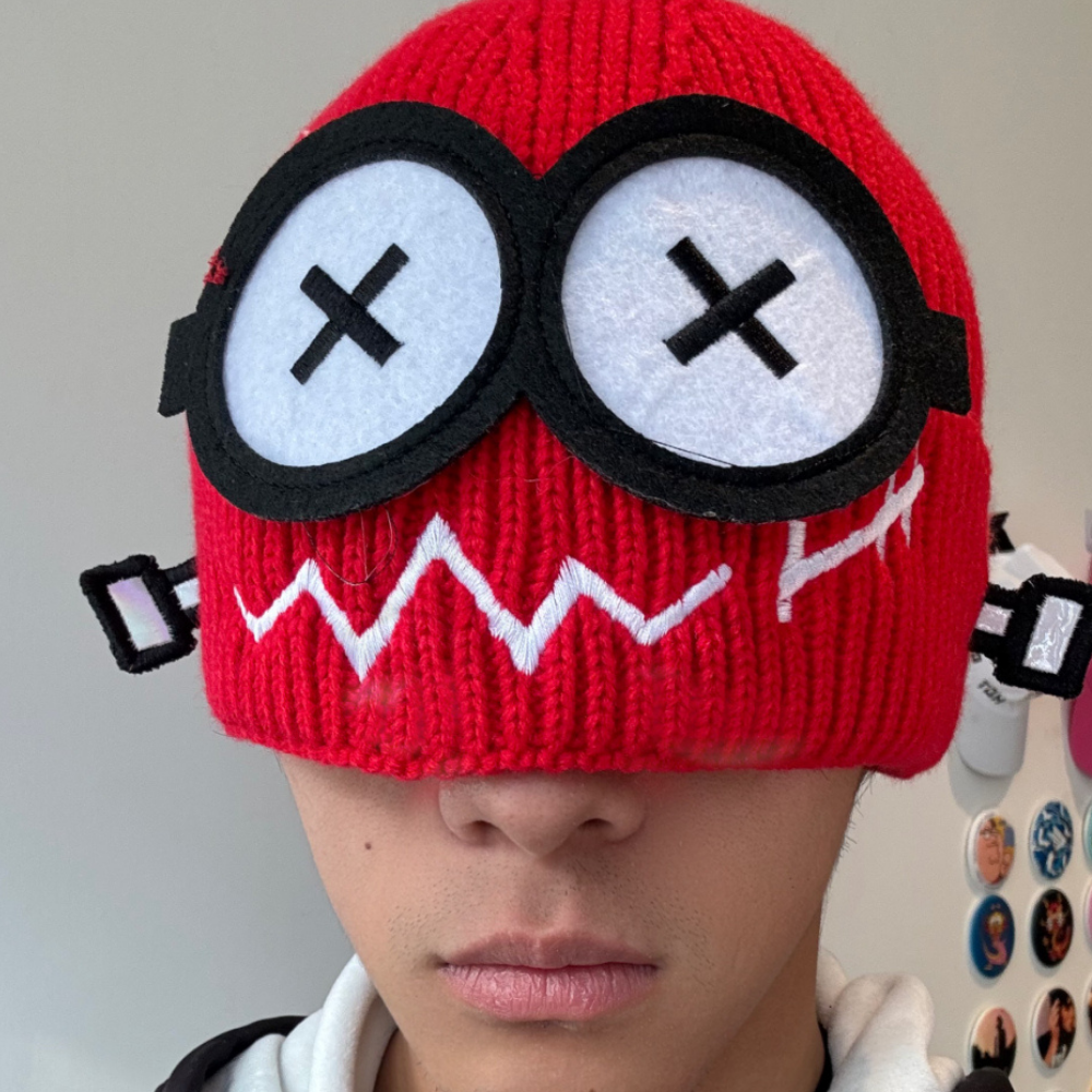 Failure Robot Knitting Cap