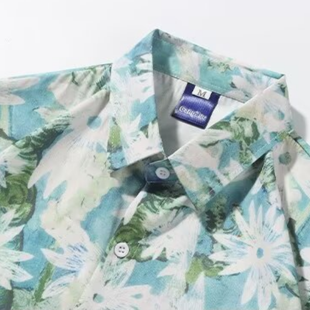 American Floral Resort Shirt