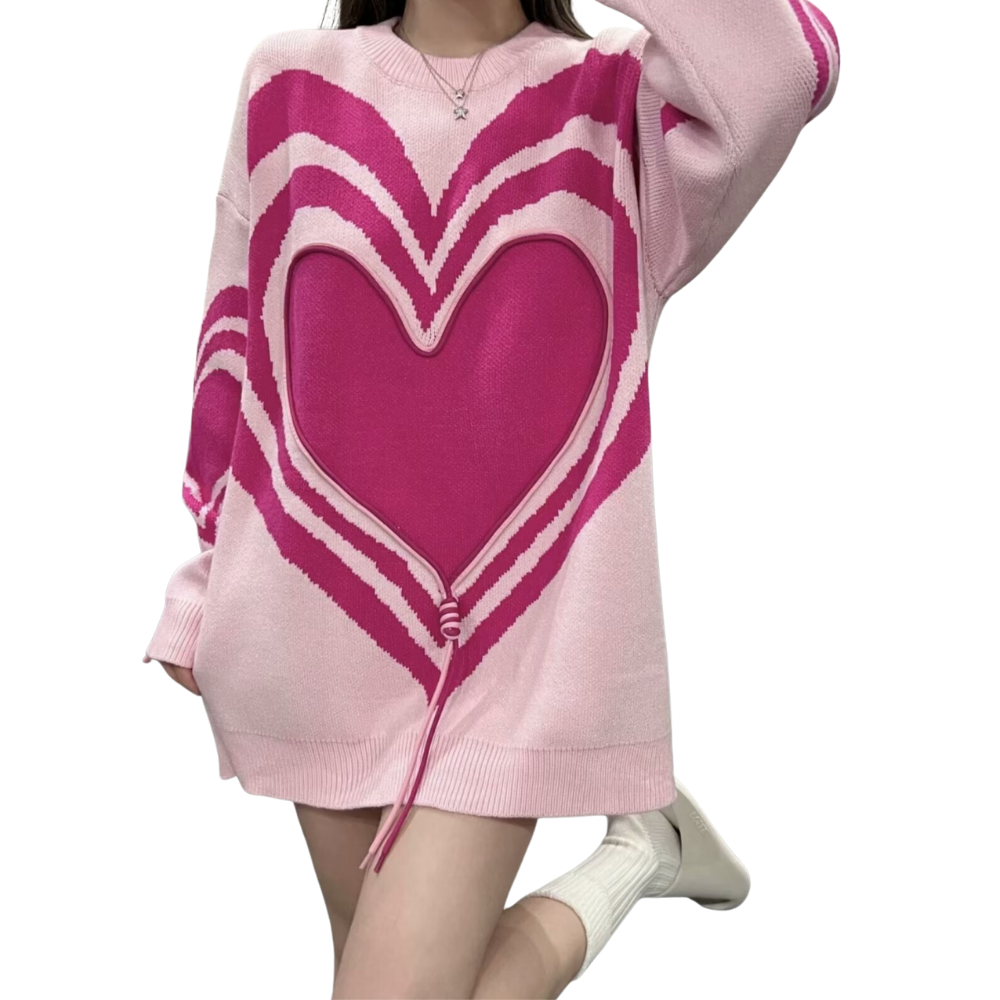 Women's 3D Love Sweater