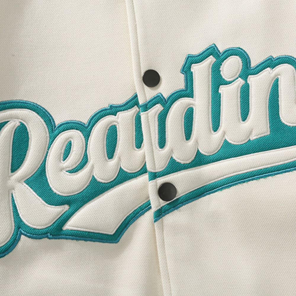 Preppy Letter Varsity Baseball Jackets