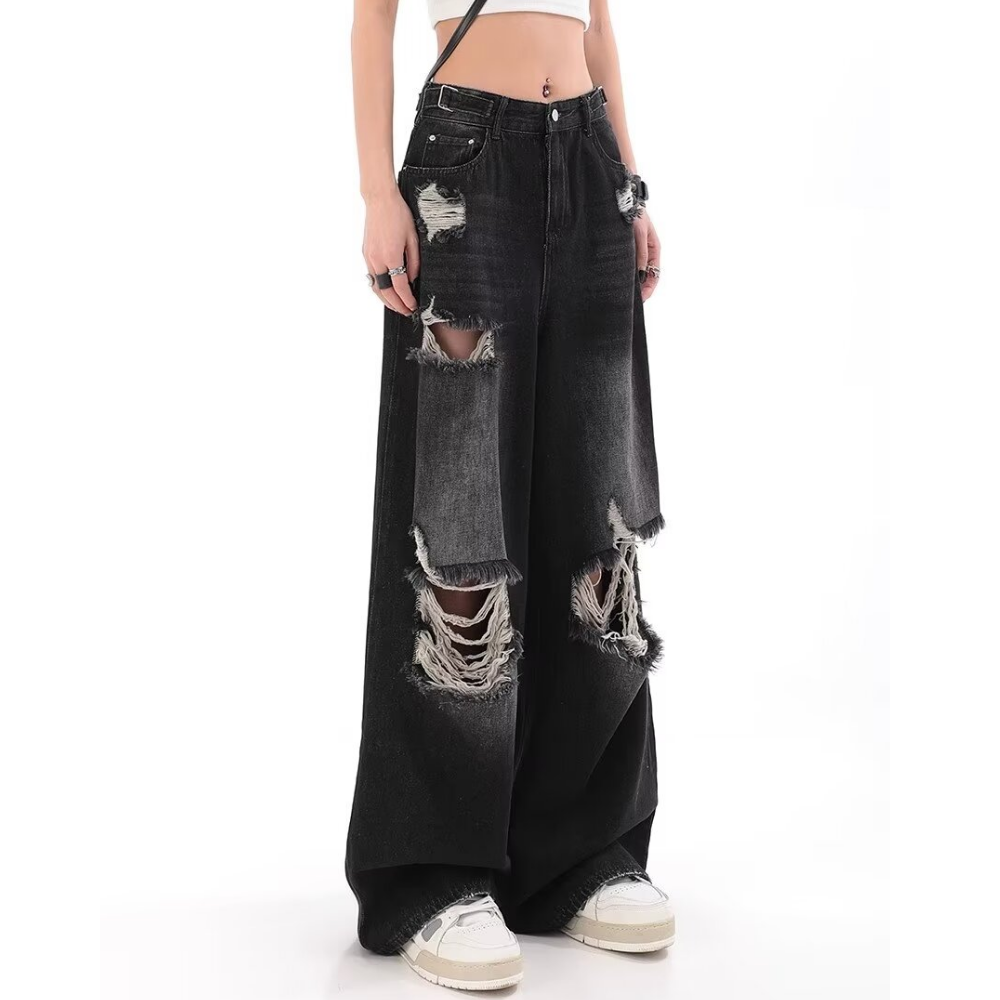 Women's Classic Ripped Jeans
