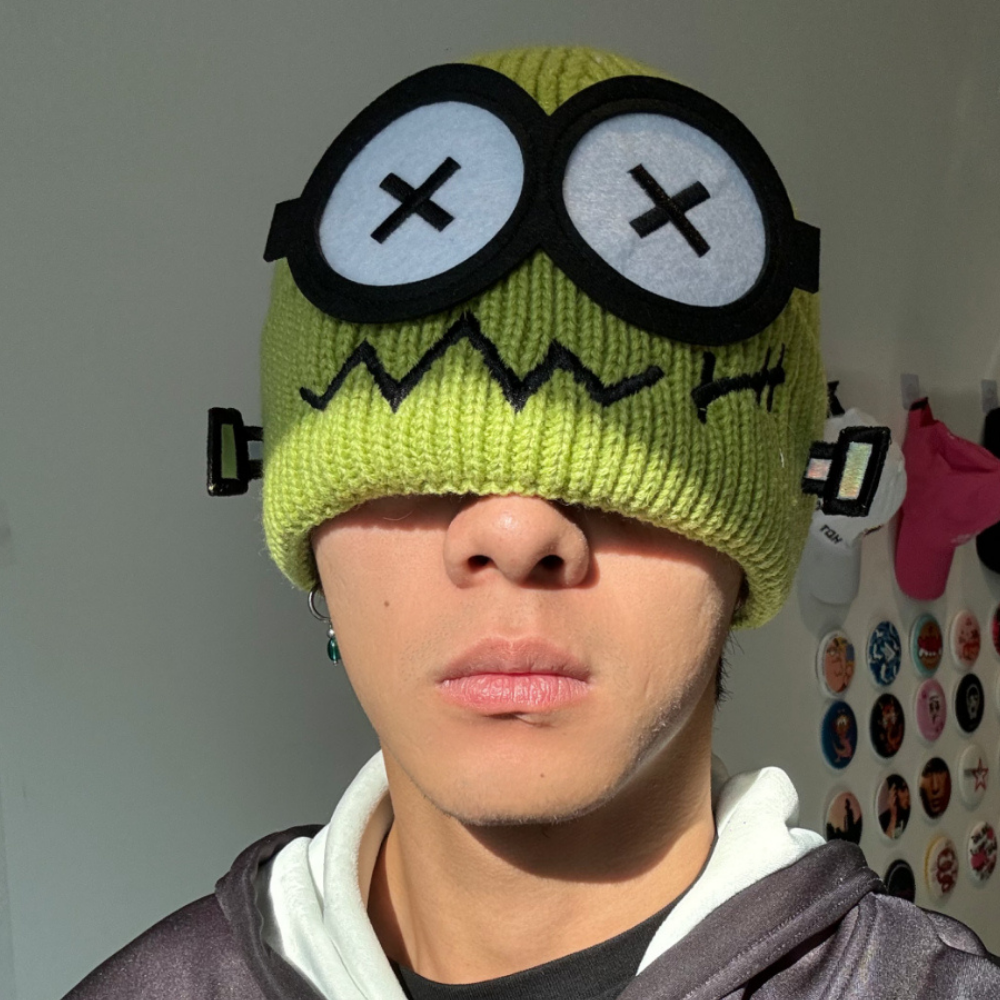 Failure Robot Knitting Cap