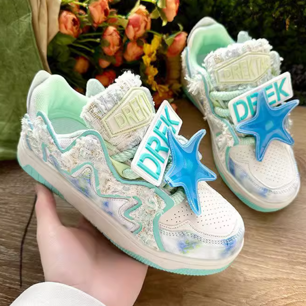 High street 3D Starfish Versatile Skate Shoes