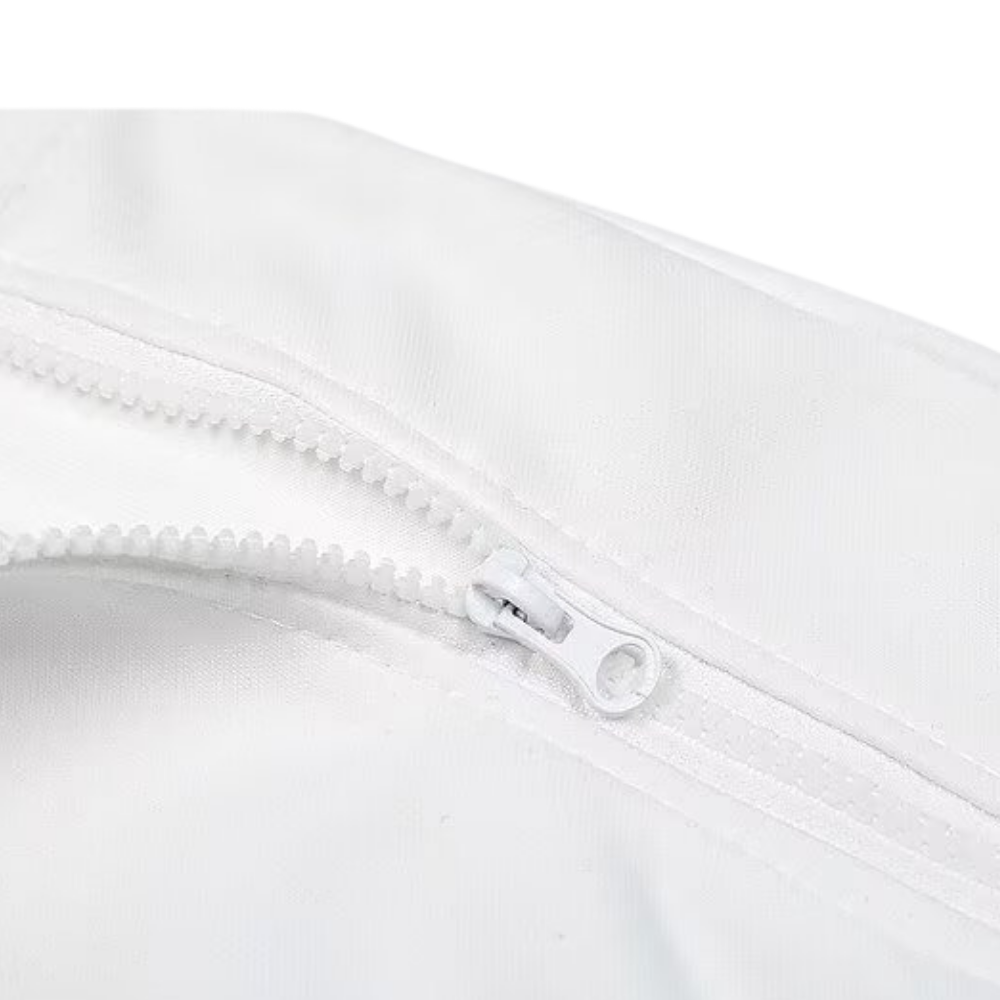 Heavy Embossed Letter Collar Zipper Sweatshirt