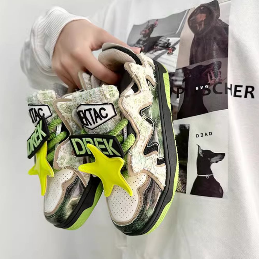 High street 3D Starfish Versatile Skate Shoes