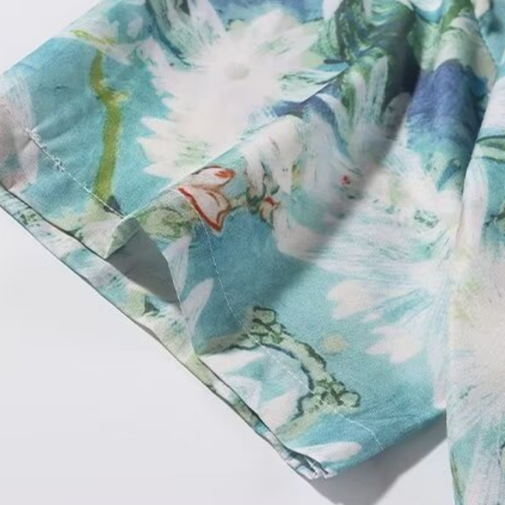 American Floral Resort Shirt