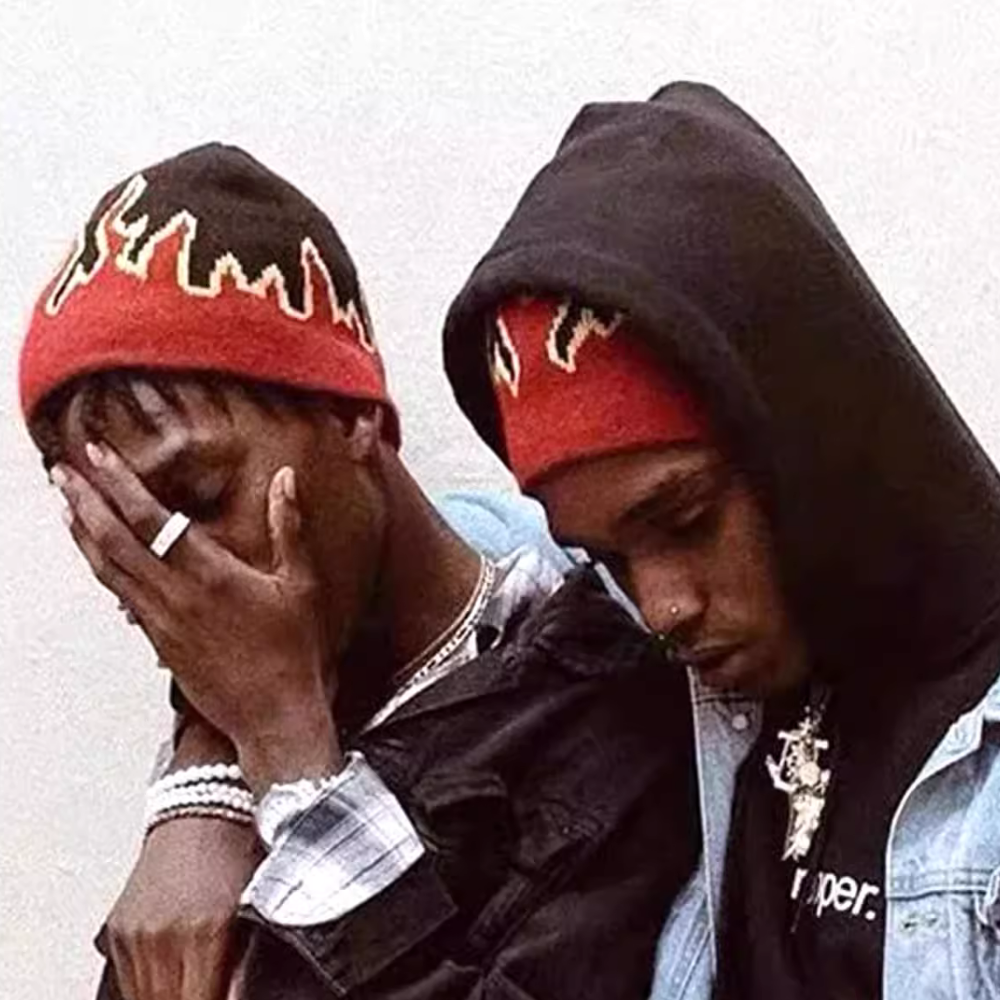 Street Flame Pullover Cycling Hat