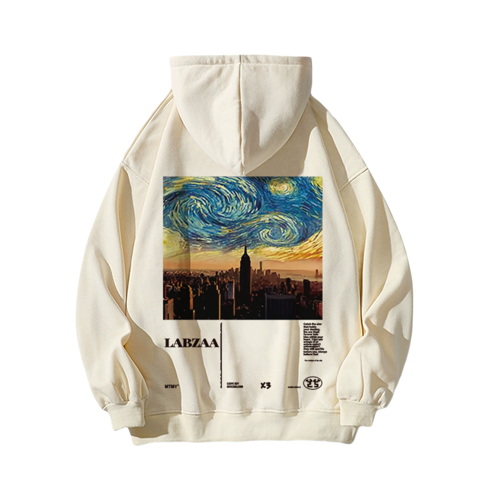 Modern Van Gogh Starry Sky Hoodie