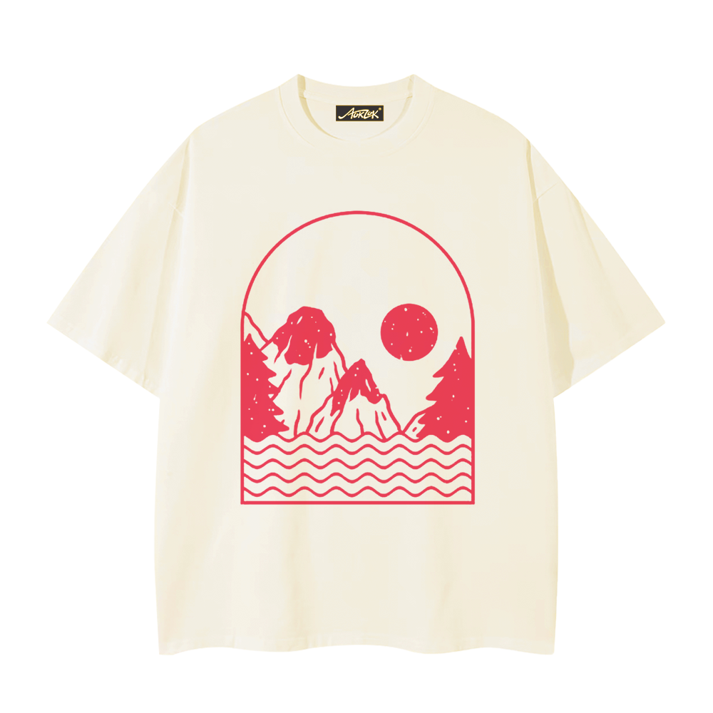 Casual Nature Scenery T-shirt