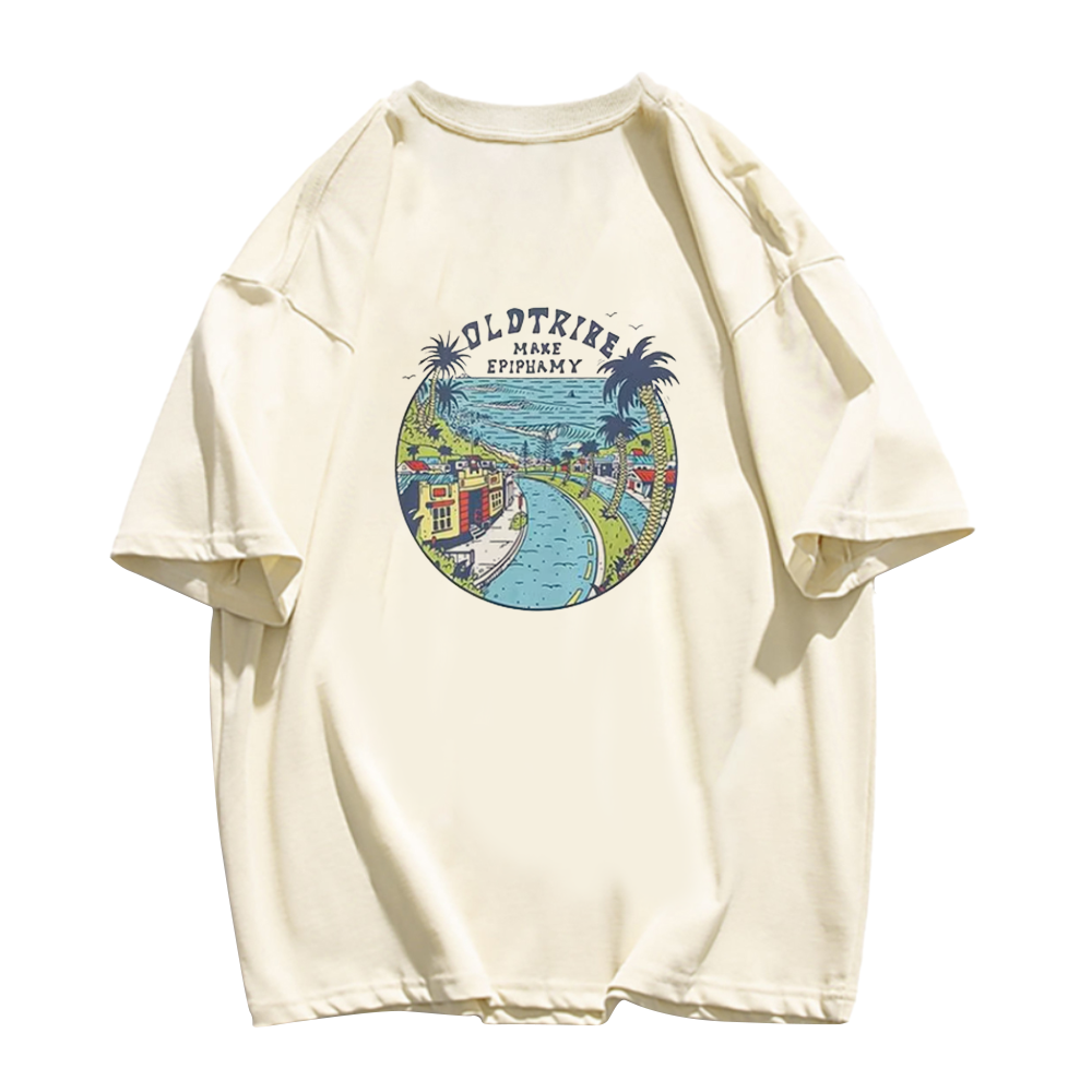 Simple Round Island T-Shirt