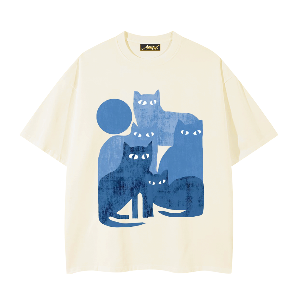 Cat In The Dark T-shirt