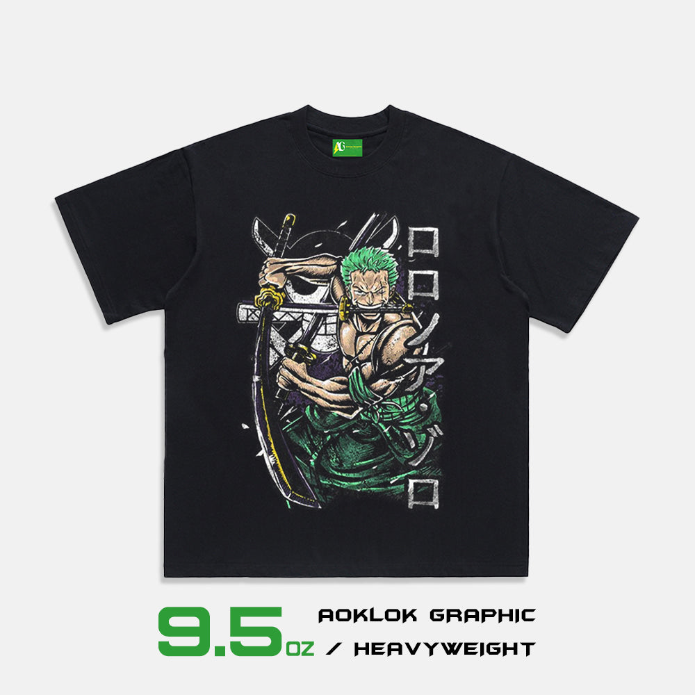 AG® Animation Three Blades Washed T-Shirt