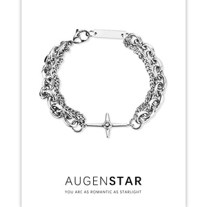 ASR | Cross Star-studded Bracelet
