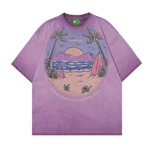 AG Sunshine Beach Washed T-shirt